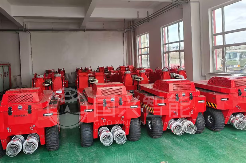 吉林省某消防救援隊(duì)排水機(jī)器人批量驗(yàn)收通過(guò)